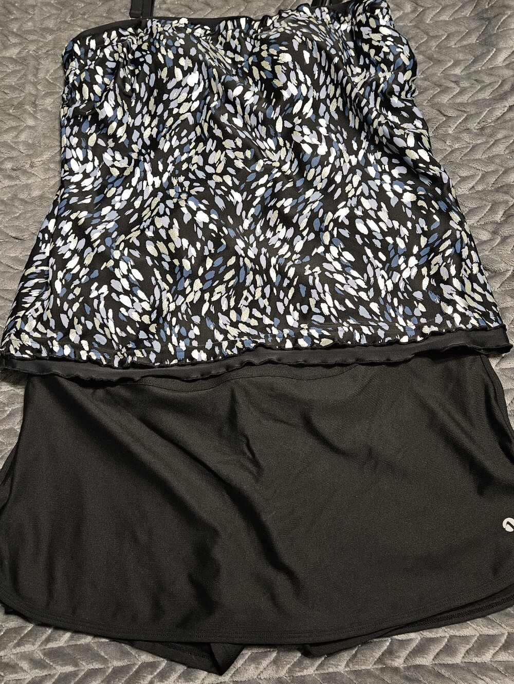 Maxine Of Hollywood Women's Size 12 Takini & Skirt/Short Bathing Suit